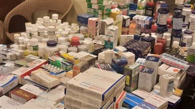 التفتيش الصيدلي بالقاهرة يشن حملة على مخزن غير مرخص