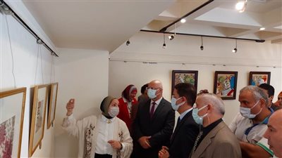 افتتاح معرضين فنيين بنوعية بنها