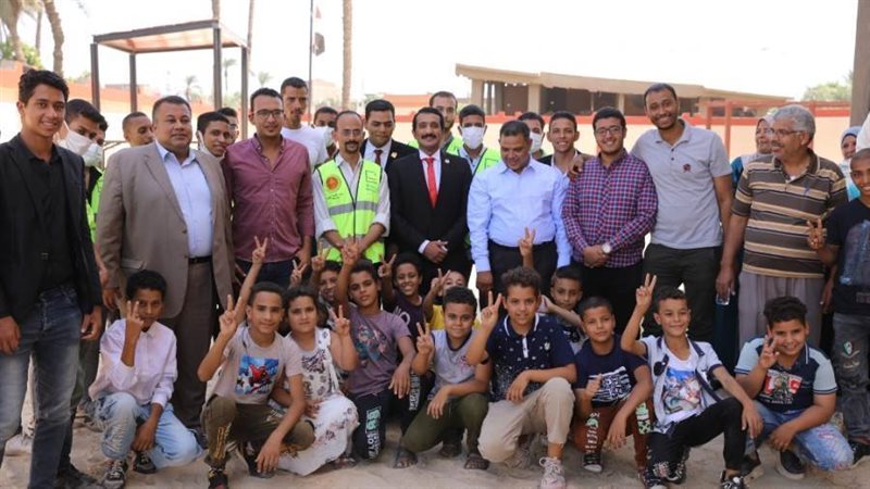 شباب سوهاج يتفقدون