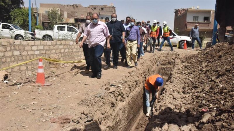 محافظ أسيوط يتفقد