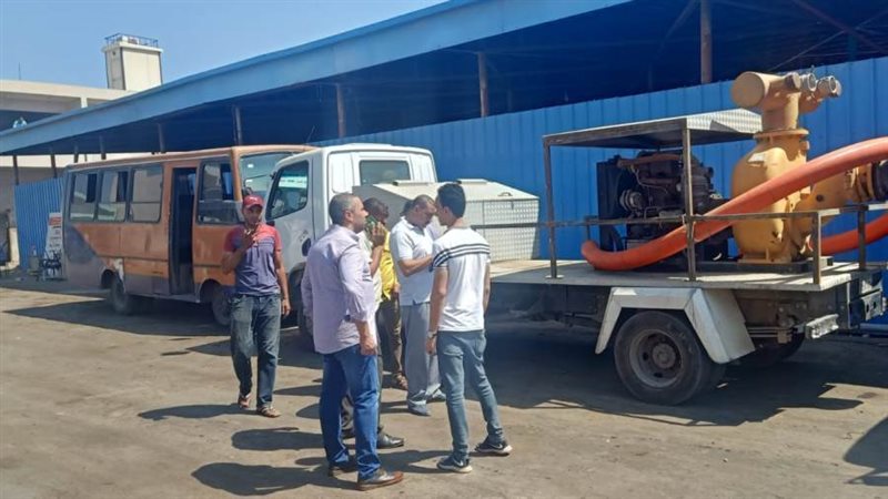 متابعة محطات الصرف