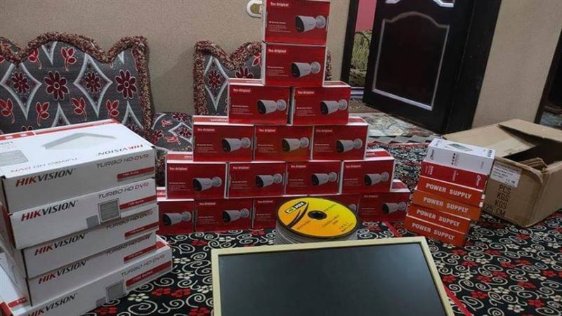 كاميرات لمراقبة أعمال