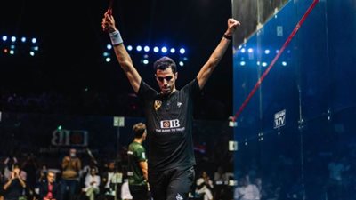 علي فرج يتوج بلقب بطولة مصر الدولية للإسكواش