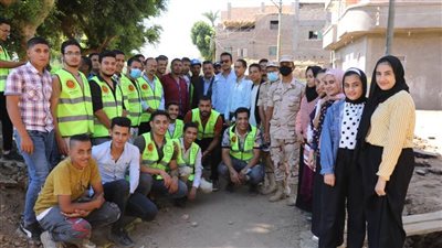 شباب سوهاج يتفقدون مشروعات 