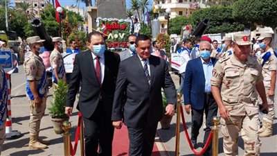 انطلاق فعاليات احتفالات محافظة البحيرة بعيدها القومي من ميدان الحرية