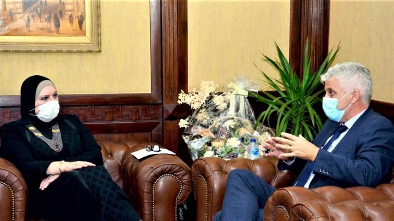 خلال استقبالها إحدى