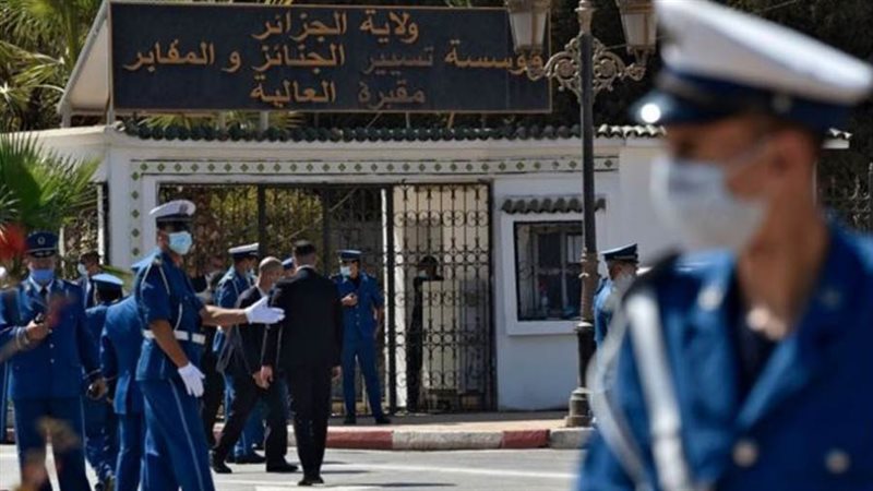 جنازة الرئيس الجزائري