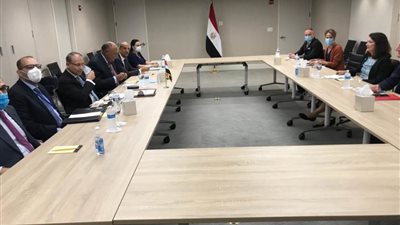 شكري يعقد مباحثات مع نظيرته السويدية ويلتقي أمين عام الاتحاد من أجل المتوسط