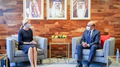 وزيرا خارجية البحرين وإستونيا يبحثان تعزيز العلاقات الثنائية