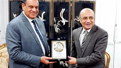 وزير العدل فى زيارة لافتتاح مجمع محاكم دمنهور