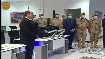 الرئيس السيسي يقوم بجولة تفقدية لافتتاح عدد من المشروعات القومية بجنوب سيناء