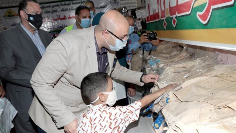 محافظ بني سويف يفتتح