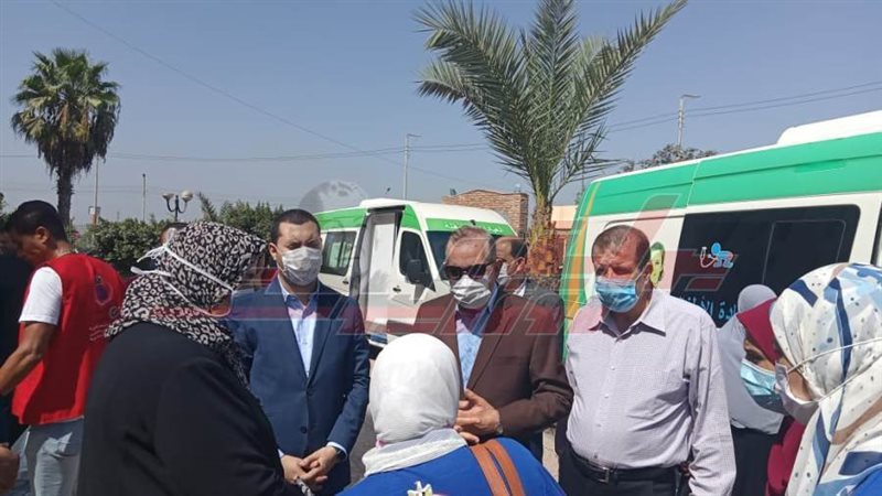 محافظ كفرالشيخ يتفقد