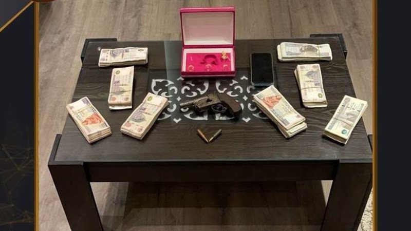 جانب من المضبوطات