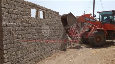 إزالة 379 حالة خلال تنفيذ الموجة الـ 18 لإزالة التعديات على أملاك الدولة