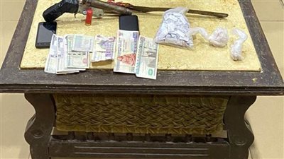 ضبط شخصين بالشرقية لحيازتهما أسلحة نارية ومواد مخدرة بقصد الإتجار
