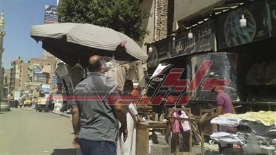 حملة مكبرة لإزالة إشغالات الباعة الجائلين وتحقيق الانضباط بشوارع كفر الشيخ