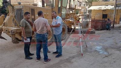 جولة تفقدية لرئيس مدينة دسوق للشوارع والميادين بكفر الشيخ