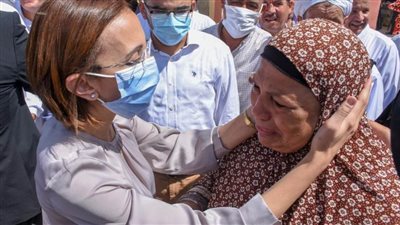 جاكلين عازر تشارك في قافلة جامعة الإسكندرية المجتمعية الطبية التوعوية 