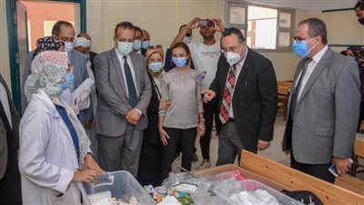 جامعة الإسكندرية تطلق أكبر قافلة تنموية شاملة لمدينة برج العرب 