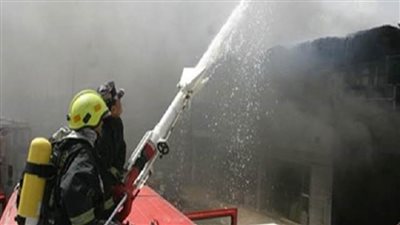 إخماد حريق هائل بشقة فى العبور دون خسائر بشرية 