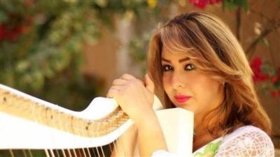 أعمال  الزمن الجميل على أوتار الهارب والبيانو في حفل ياسمين الحربي بالأوبرا