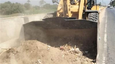 حملات النظافة والتجميل ورفع كفاءة أعمدة الإنارة بمحلية بنى سويف 