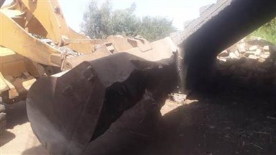 إزالة 122حالة تعدٍٍّ على الأراضي الزراعية بالشرقية 