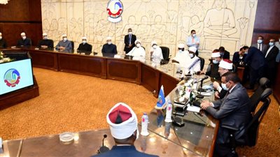 وزير الأوقاف ومحافظ البحيرة يجتمعان مع الائمة وقيادات الأوقاف بالمحافظة ودولة السودان