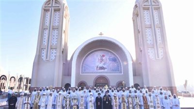  البابا تواضروس الثاني يدشن الكاتدرائية الجديدة بـ