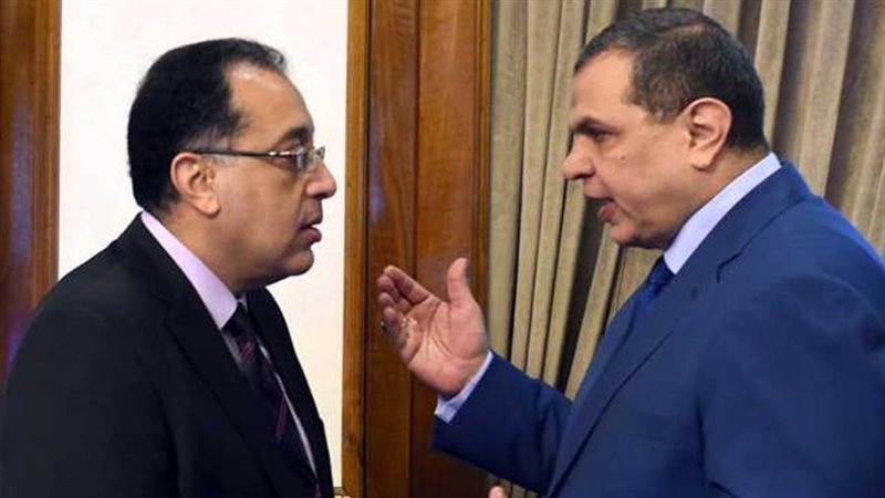 مصطفي مدبولي وسعفان