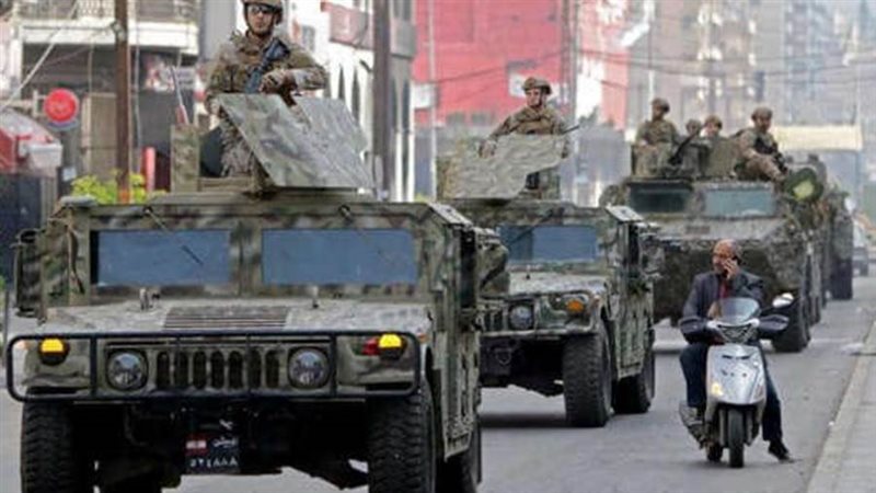 وحدات الجيش اللبناني