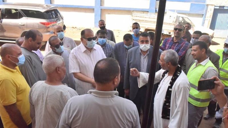 محافظ أسيوط يتفقد