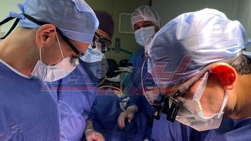 الفريق الطبي أثناء