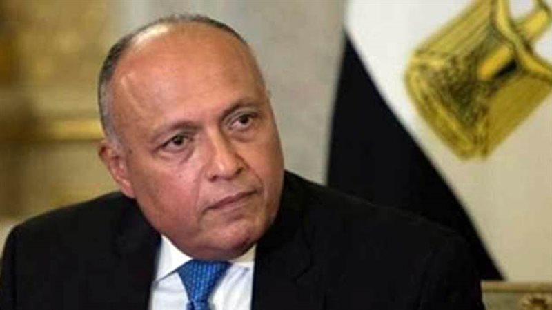 وزير الخارجية سامح