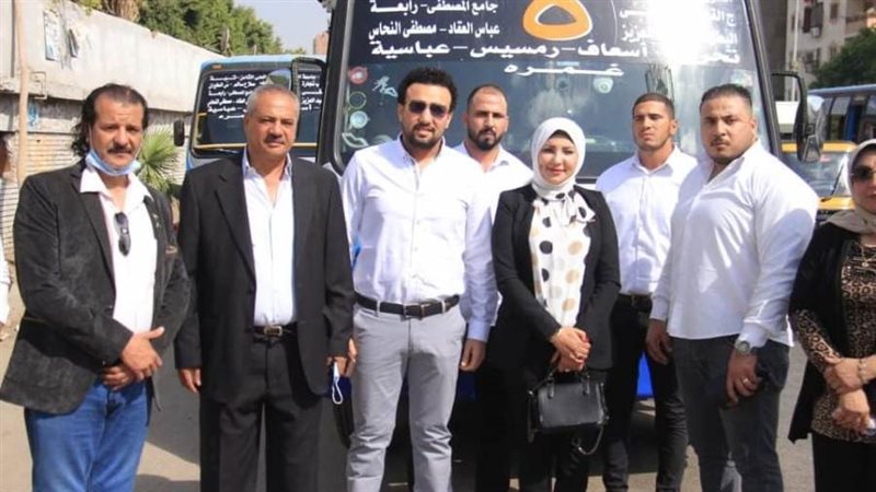 افتتاح خط أتوبيسات