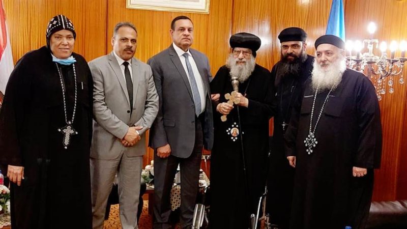 محافظ البحيرة يستقبل