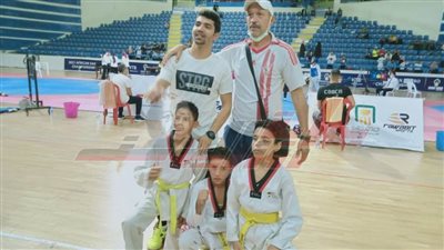 محافظ كفر الشيخ يشيد بأبطال تايكوندو مطوبس