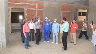 القائم بعمل رئيس جامعة سوهاج يتفقد المنشآت الجديدة ويتابع معدلات التنفيذ