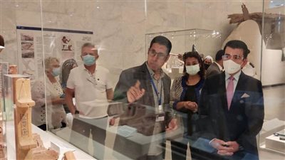 متحف الحضارة يستقبل الدكتور سالم بن محمد المالك