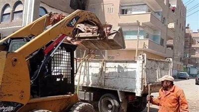 سوهاج: رفع 1200 طن قمامة ومخالفات صلبة خلال 7 أيام
