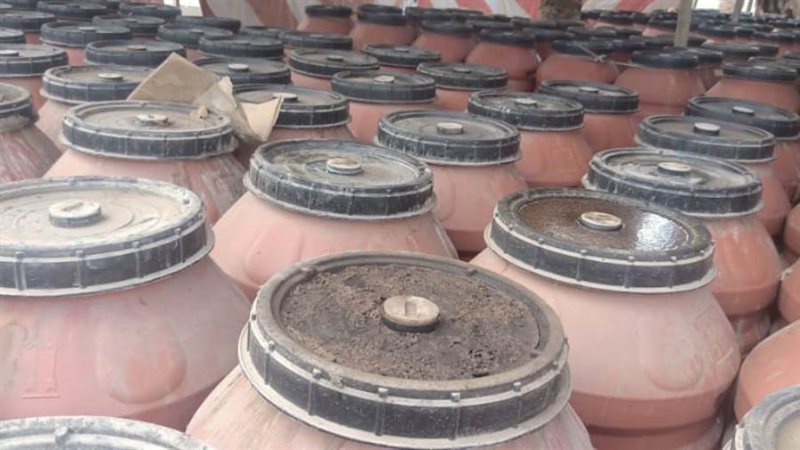 جانب من المضبوطات