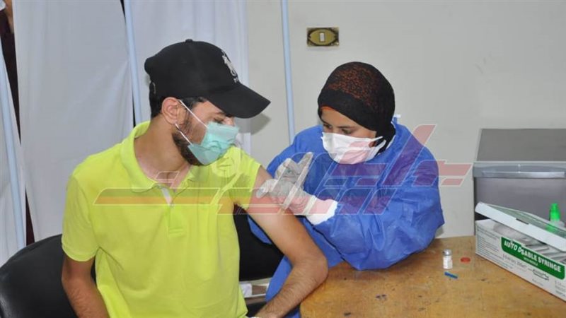 تطعيم طلاب كفرالشيخ