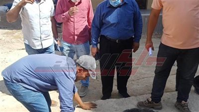 تغطية ترعة المجاز الشرقي وتطهير بالوعات الصرف بكفر الشيخ