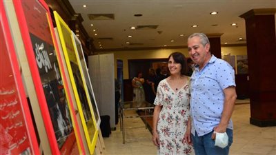 صور ووثائق نادرة بمعرض مهرجان الإسكندرية السينمائي 