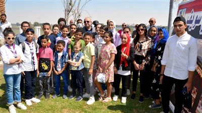 شباب بنى سويف يزورون المشروعات القومية وحياة كريمة