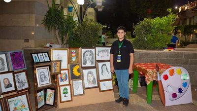 إبداع أطفال الصعيد في معرض نبض للفنون التشكيلية بنادي سوهاج الرياضي