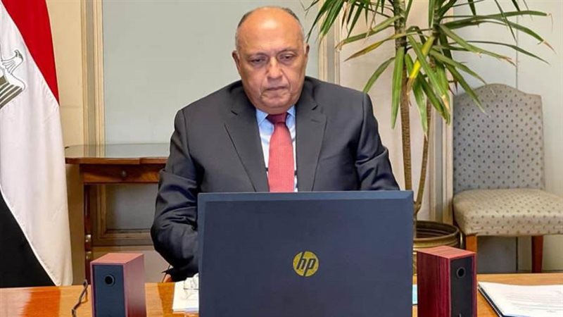 وزير الخارجية سامح