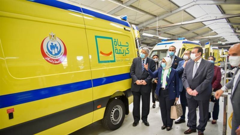 تفقد سيارات الإسعاف