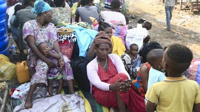 اللاجئين الاثيوبيين